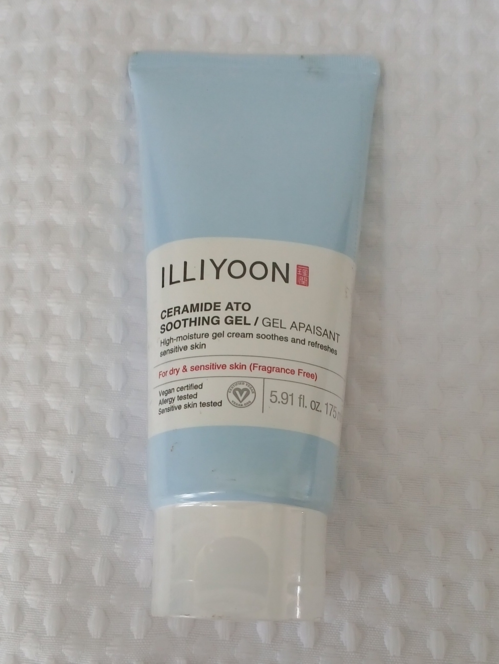 Illiyoon Ceramide Ato Soothing Gel - Vegan Facial Moisturizer Korean Skin Care